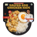 Salted Egg Chicken Rice