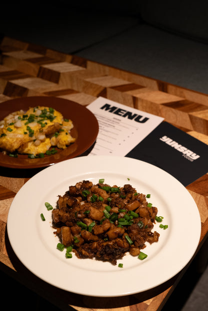 Fried Carrot Cake (Black)