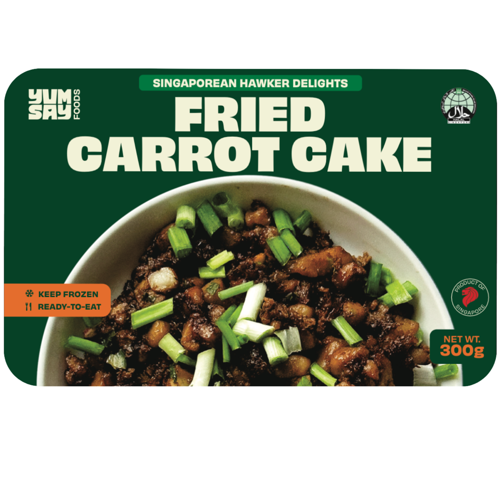 Fried Carrot Cake (Black)