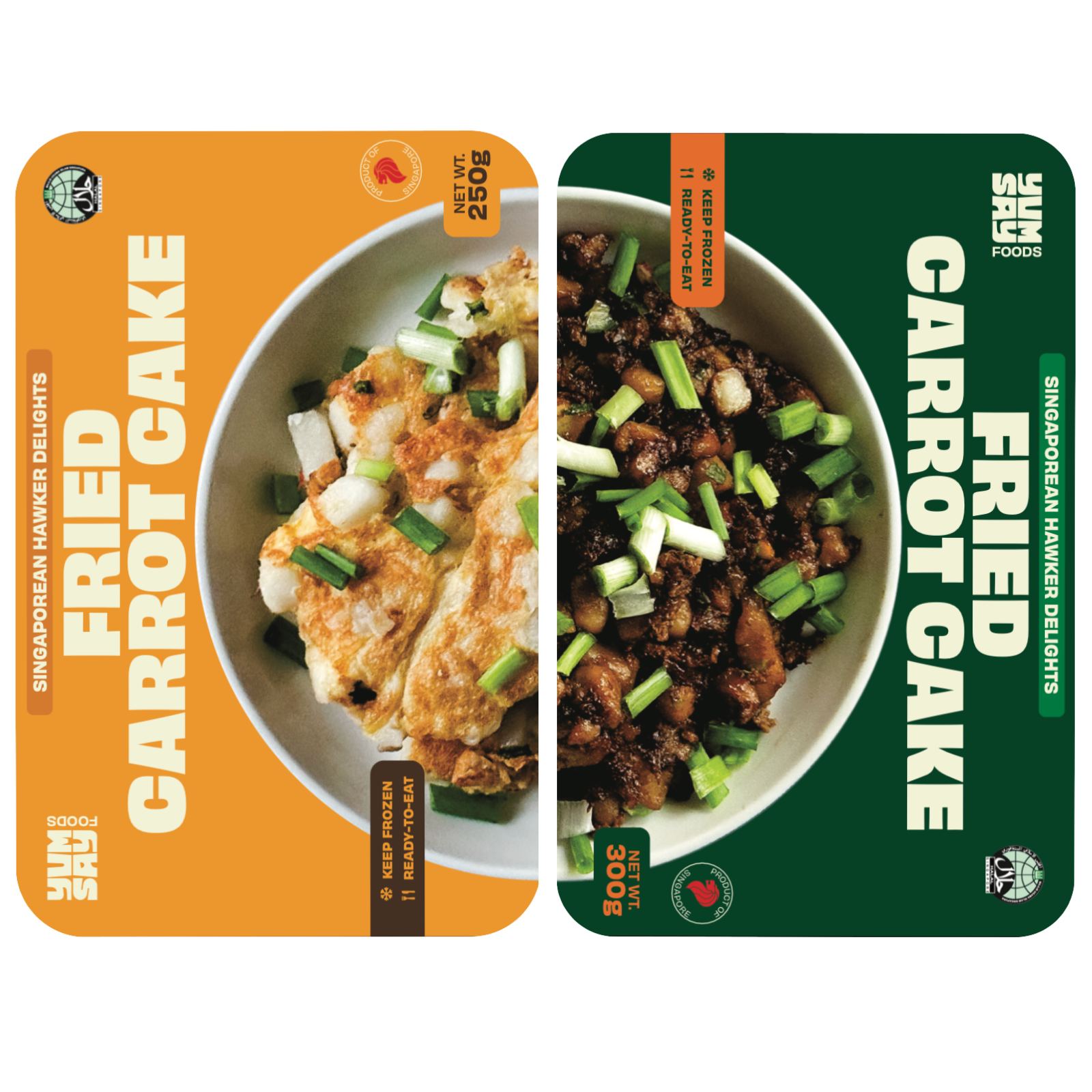 Black & White Carrot Cake Bundle (2 Packs)