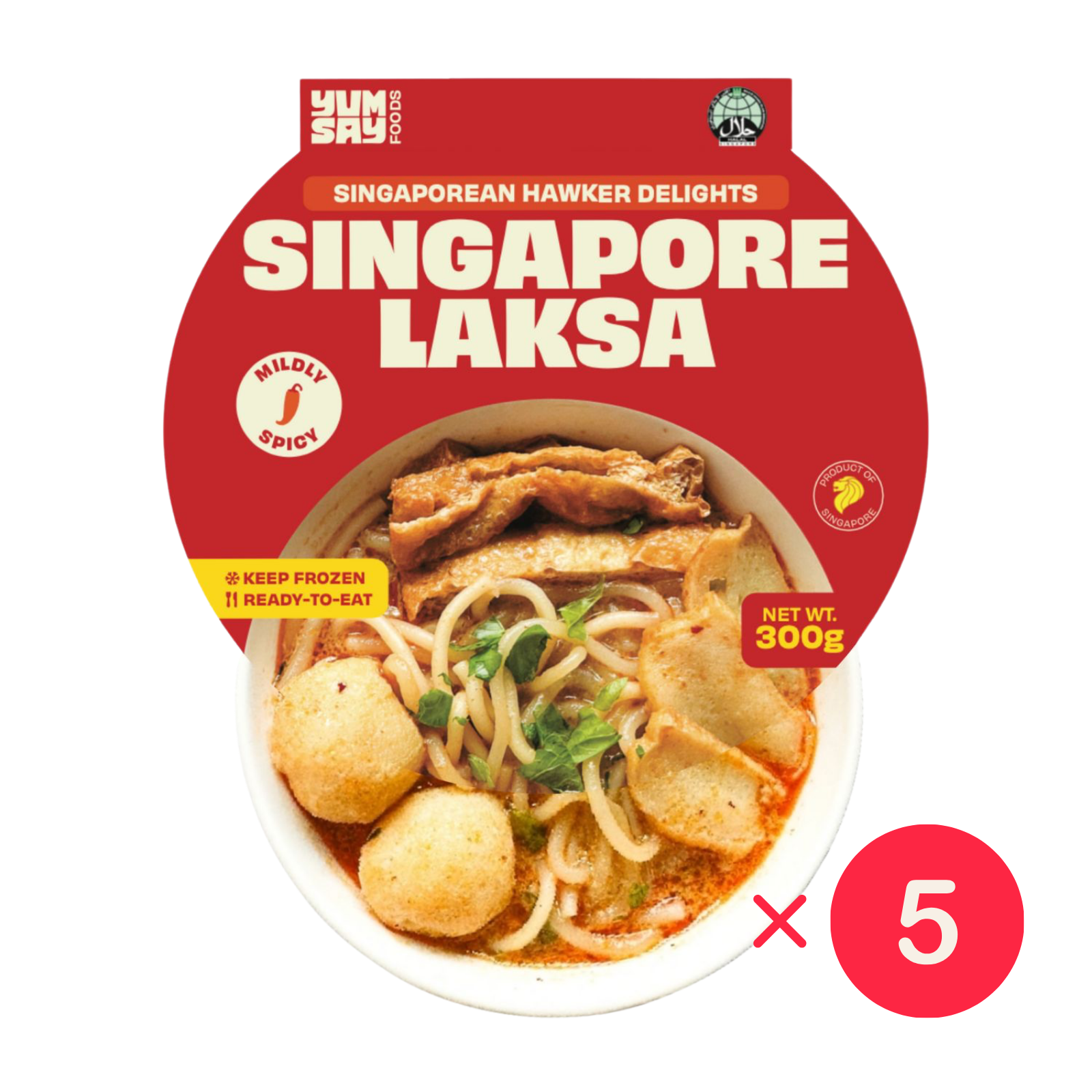 Singapore Laksa Bundle (5 Packs)
