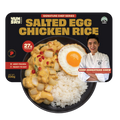 Salted Egg Chicken Rice
