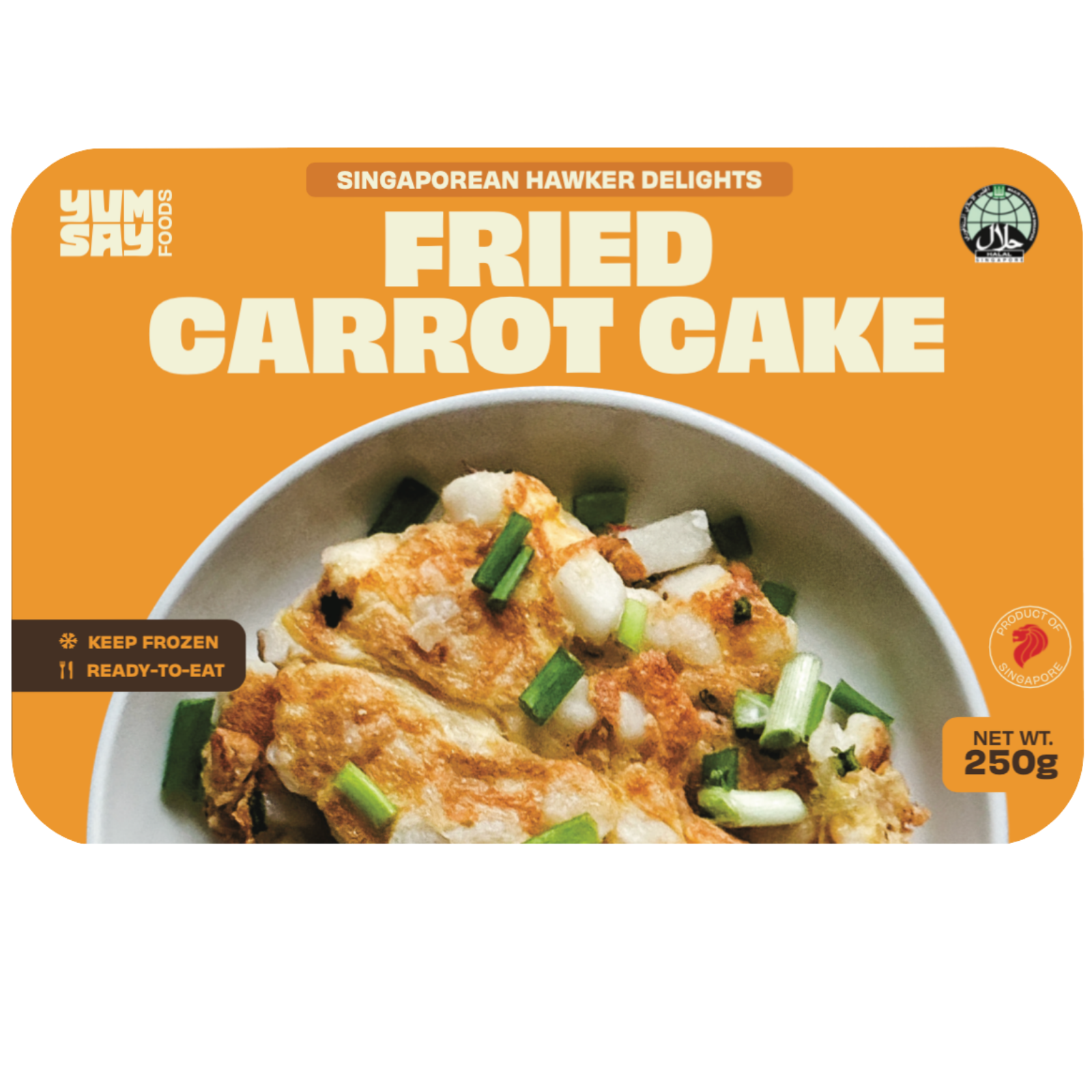 Fried Carrot Cake (White)
