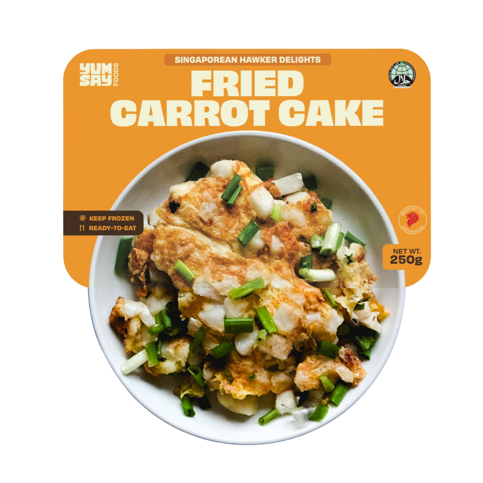 Fried Carrot Cake (White)