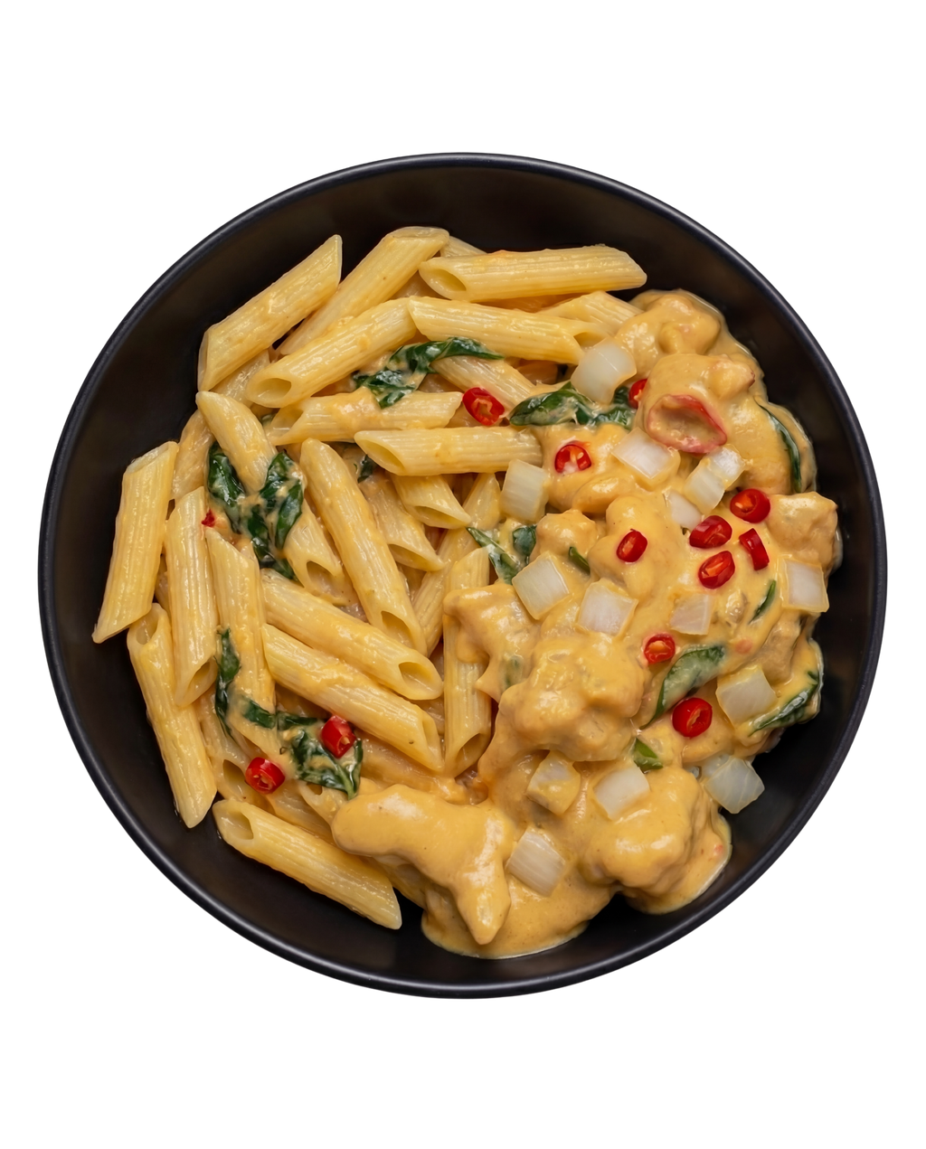 Salted Egg Chicken Pasta